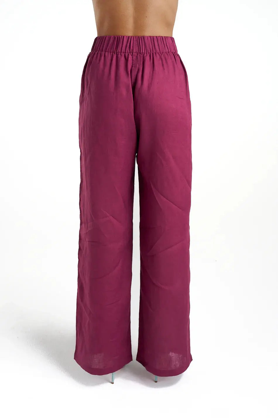 Sig Linen Pant - Plum Summi Summi