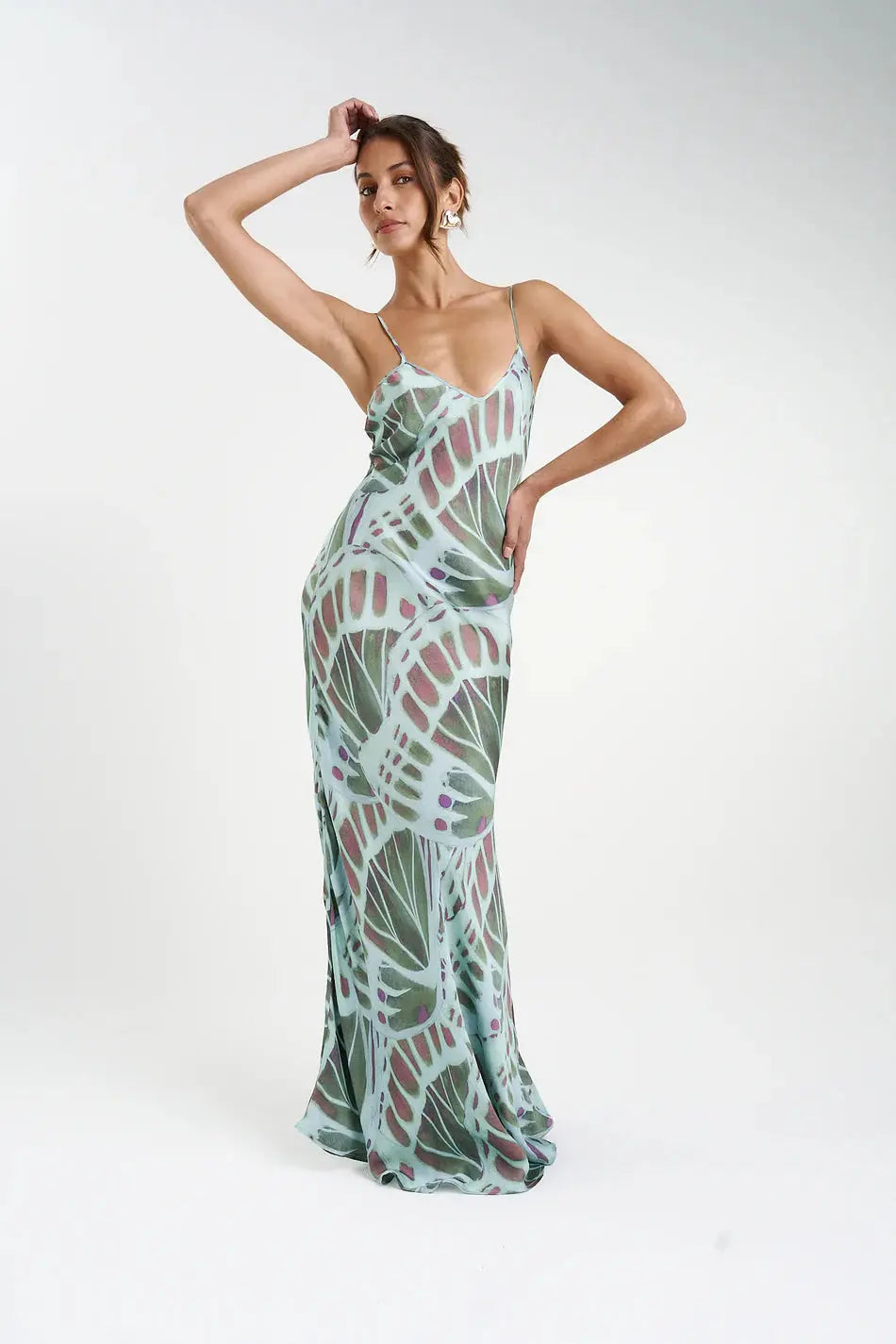 Siren Dress - Viceroy Summi Summi fashion view at cloth in brick