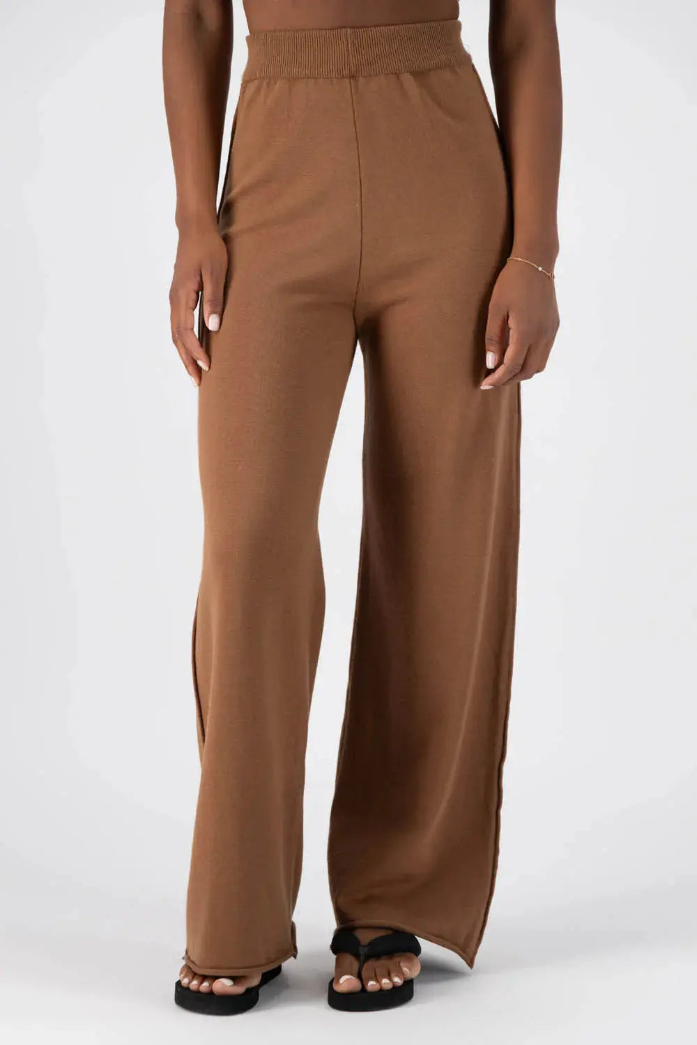 Sorrento Knit Pant Brown Jasmine Alexa