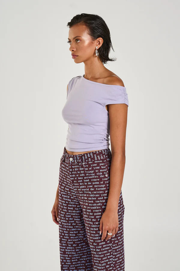 Off Shoulder Tank - Seafoam Summi Summi