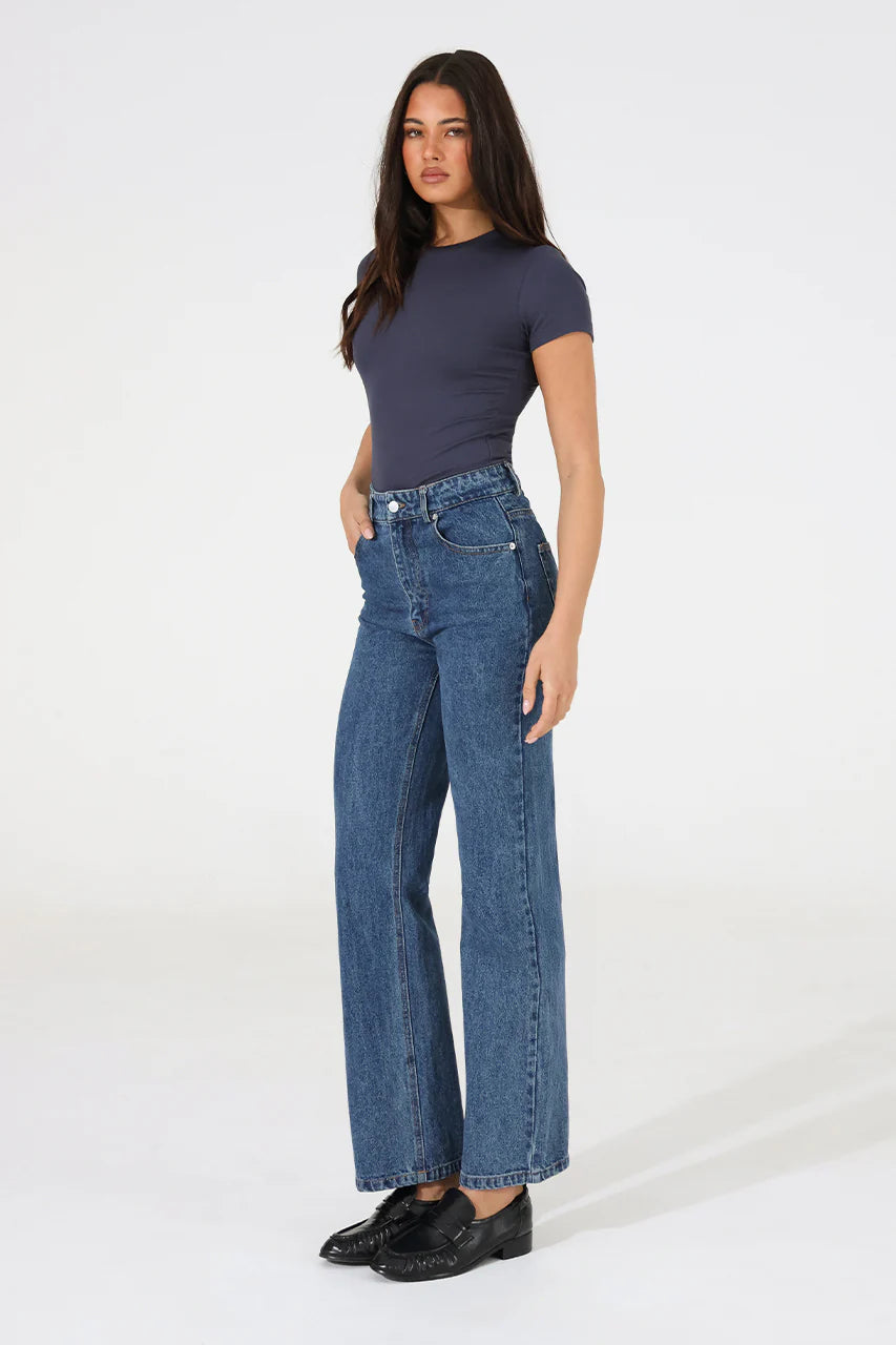 Tammy Baby Tee - Navy Madison