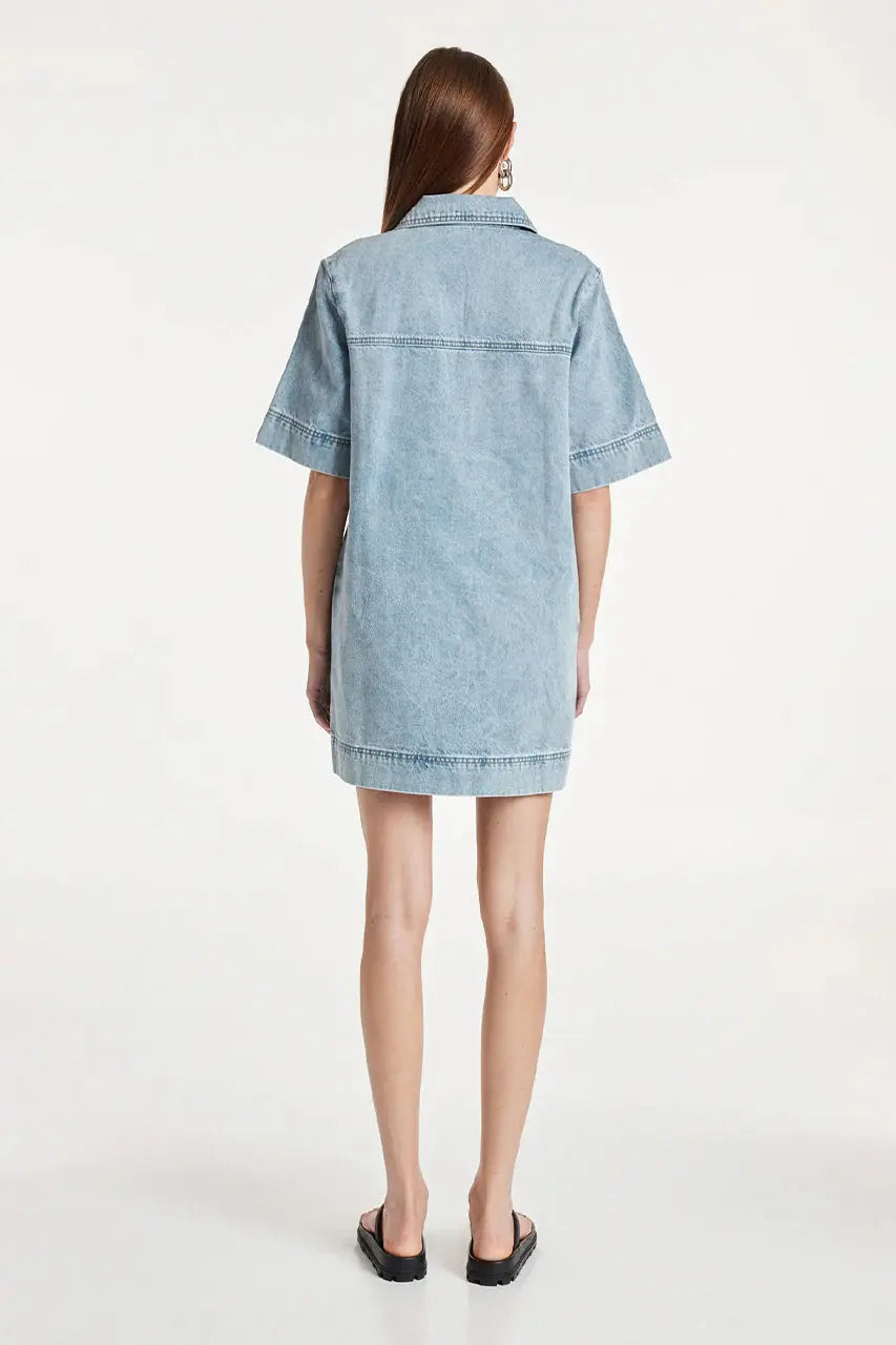 Tara Mini Dress - Two Tone Madison