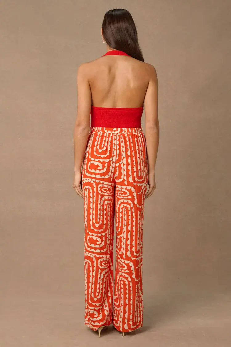 Tempo Print Pant Mon Renn