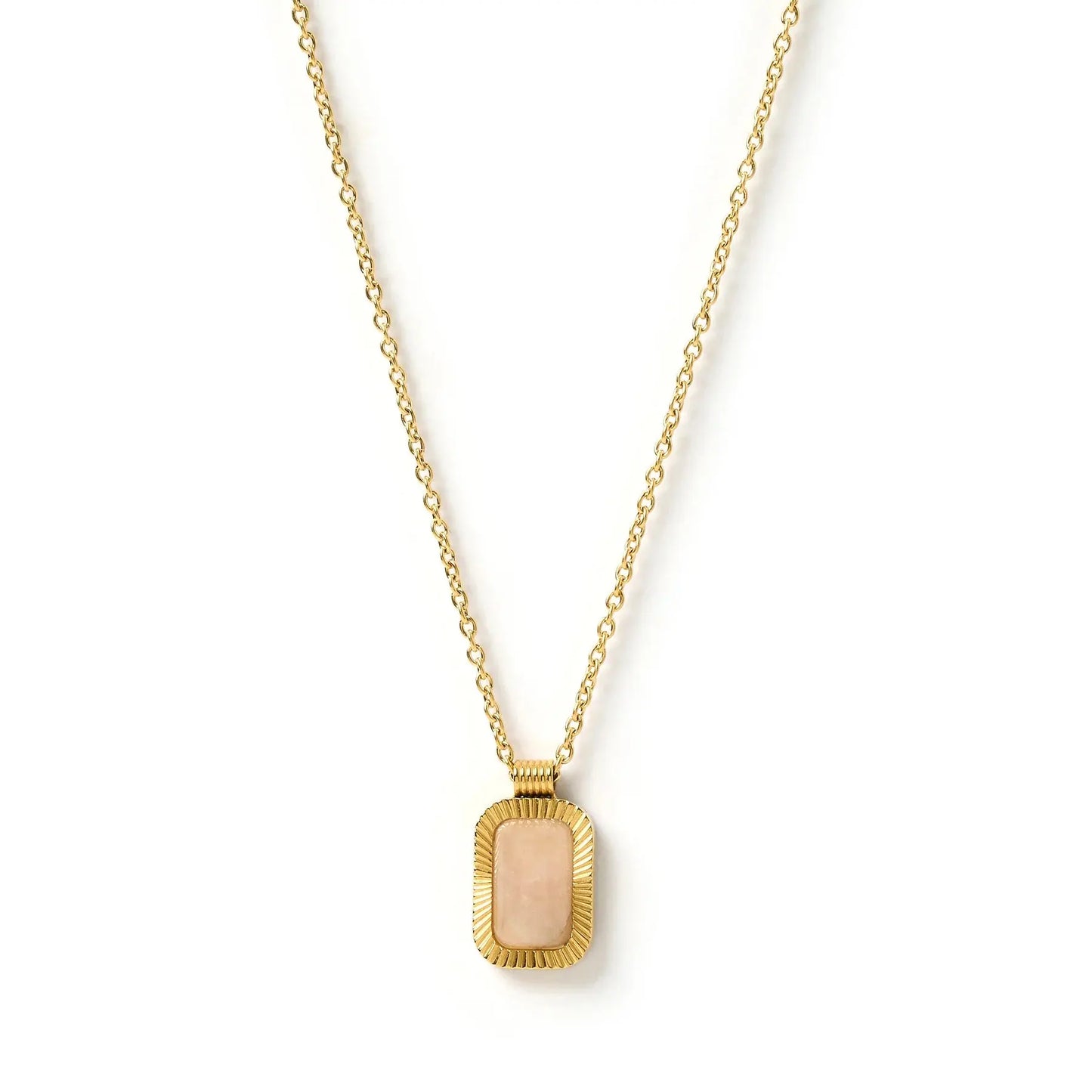 Teo Gold Necklace - Rose Arms of Eve