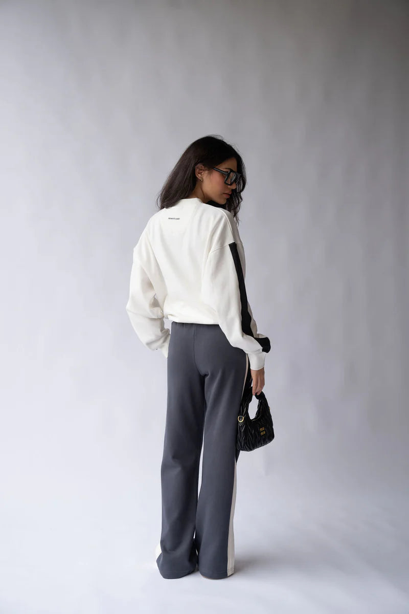 Tokyo Sweatshirt - Warm White Araminta James at Cloth In Brick 04