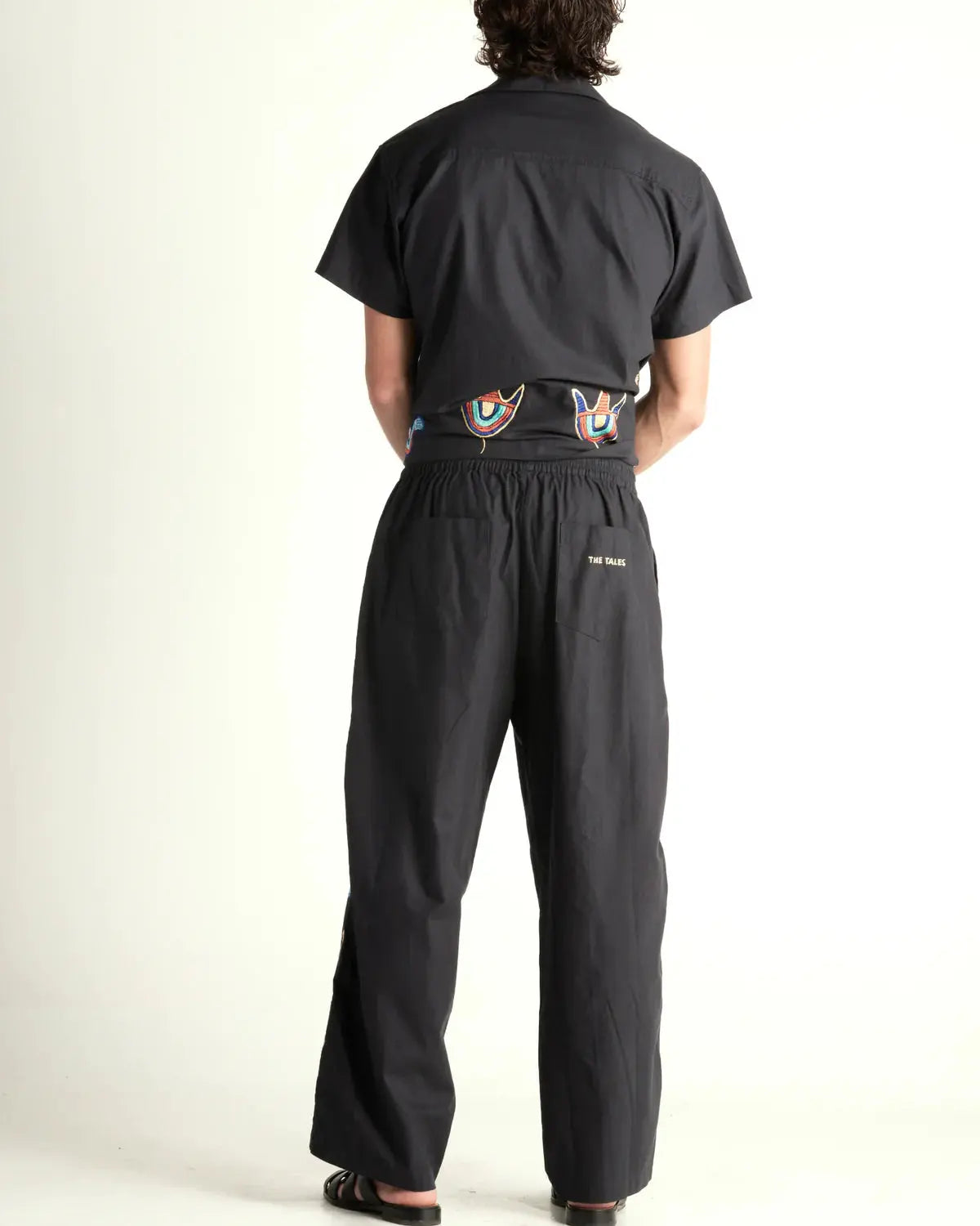 Toucan Embroidered Pants The Tales