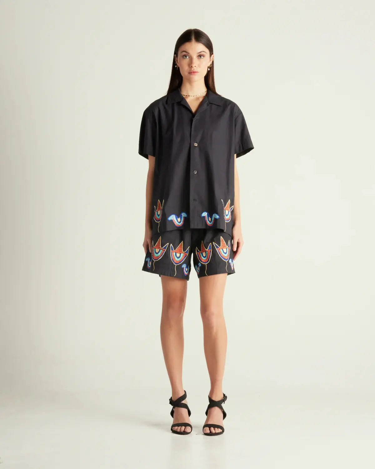 Toucan Embroidered Shirt The Tales