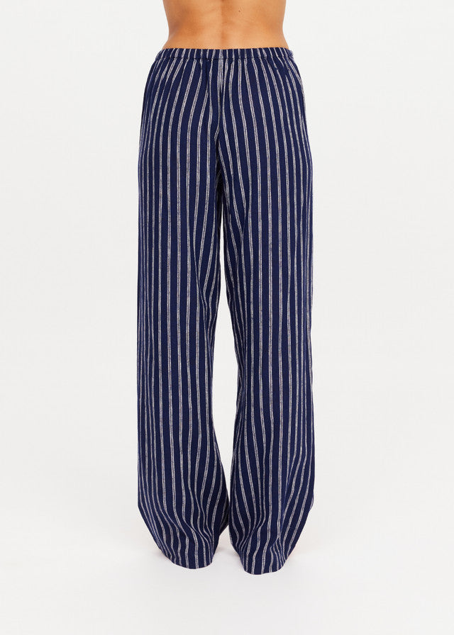 Belize Charlie Drawstring Pant - Stripe