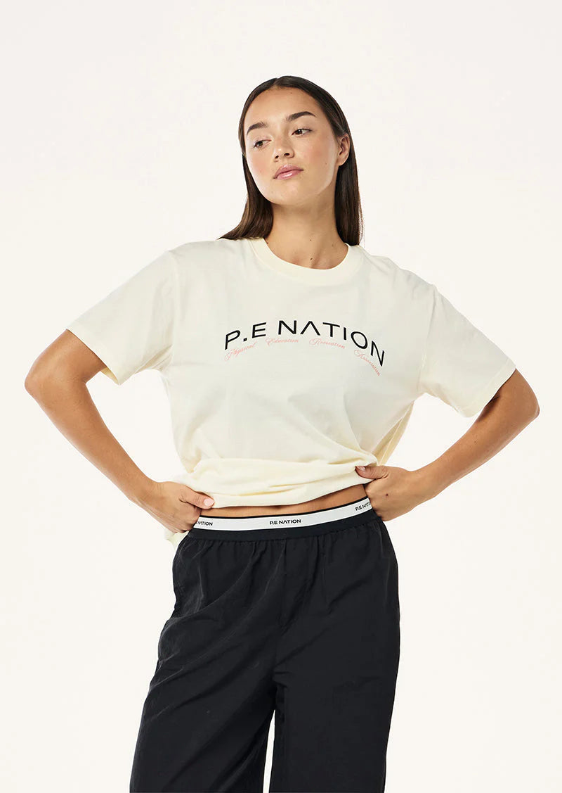 Volume Tee - Whisper White P.E Nation