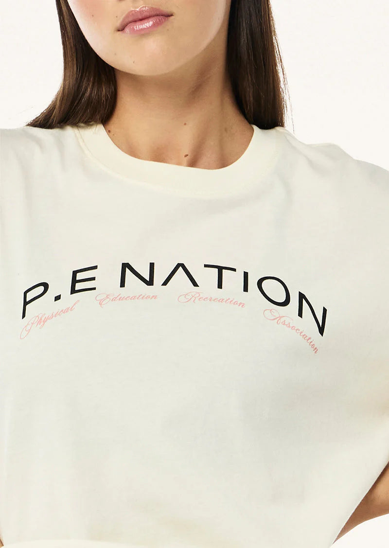 Volume Tee - Whisper White P.E Nation