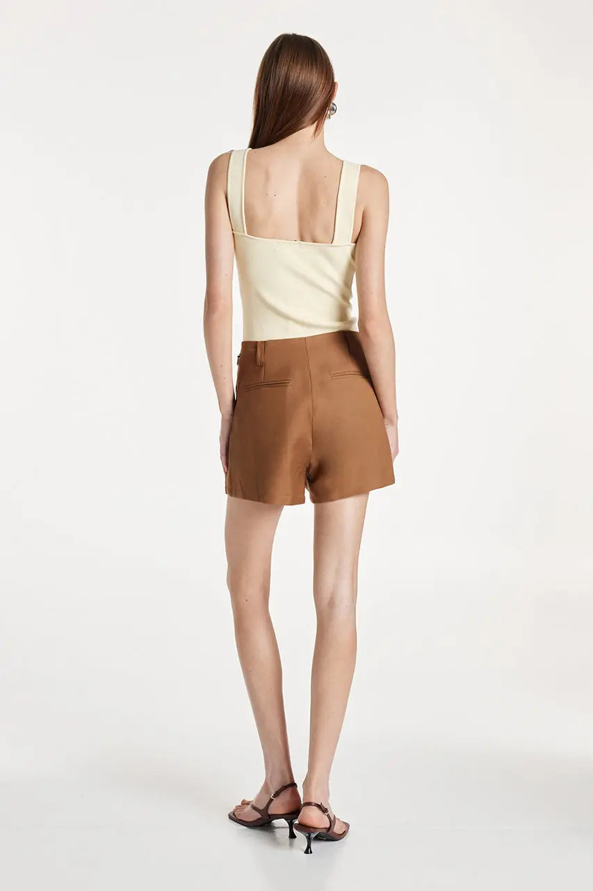 Val Knit Top - Lemon Madison