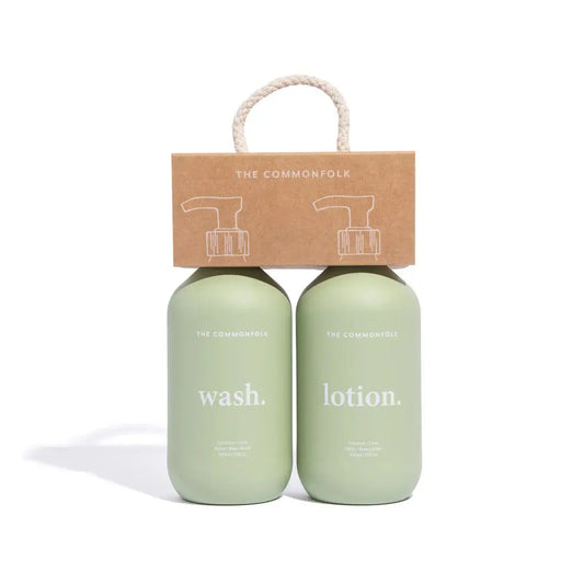 Wash + Lotion Kit - Keep It Simple The Commonfolk Traders