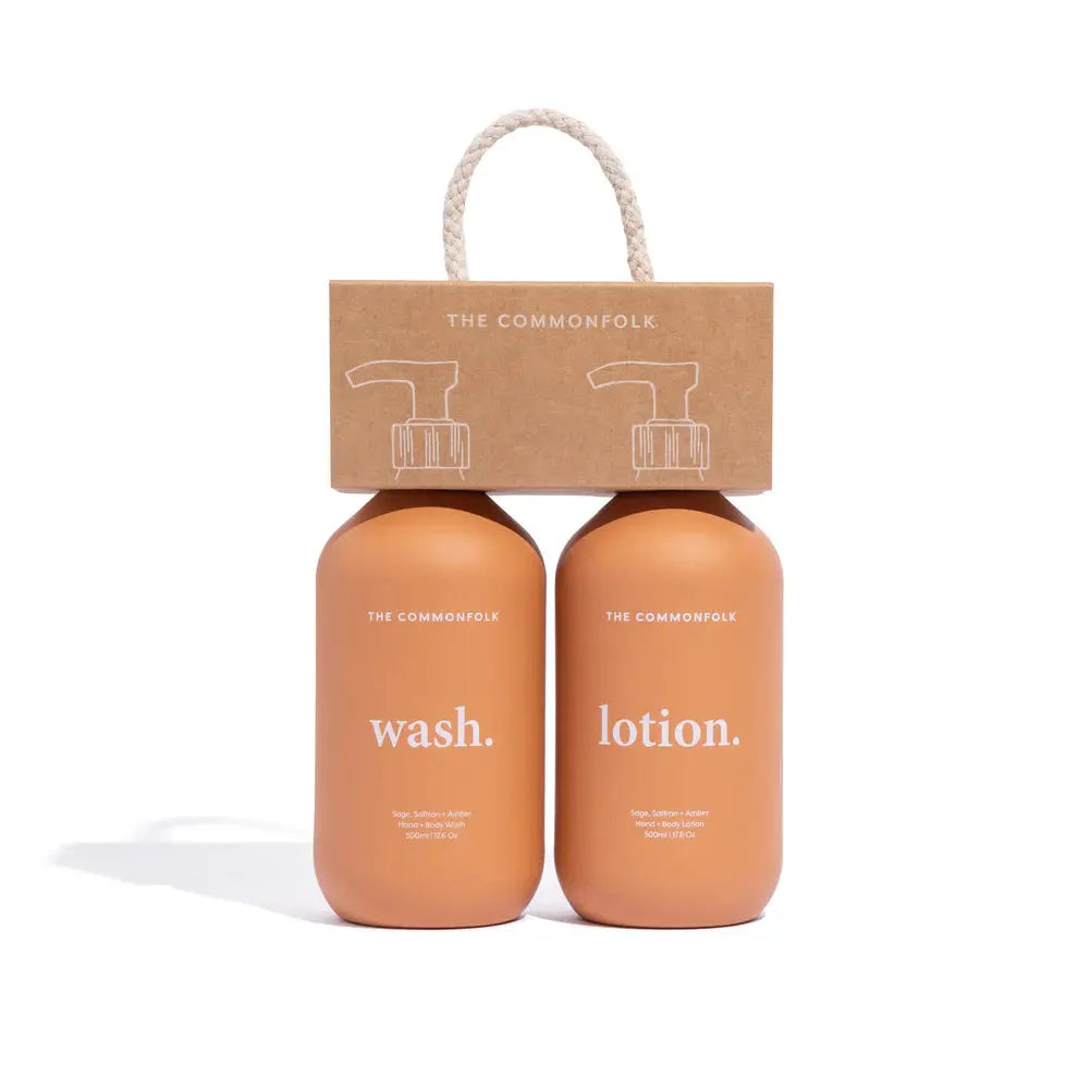 Wash + Lotion Kit - Keep It Simple The Commonfolk Traders