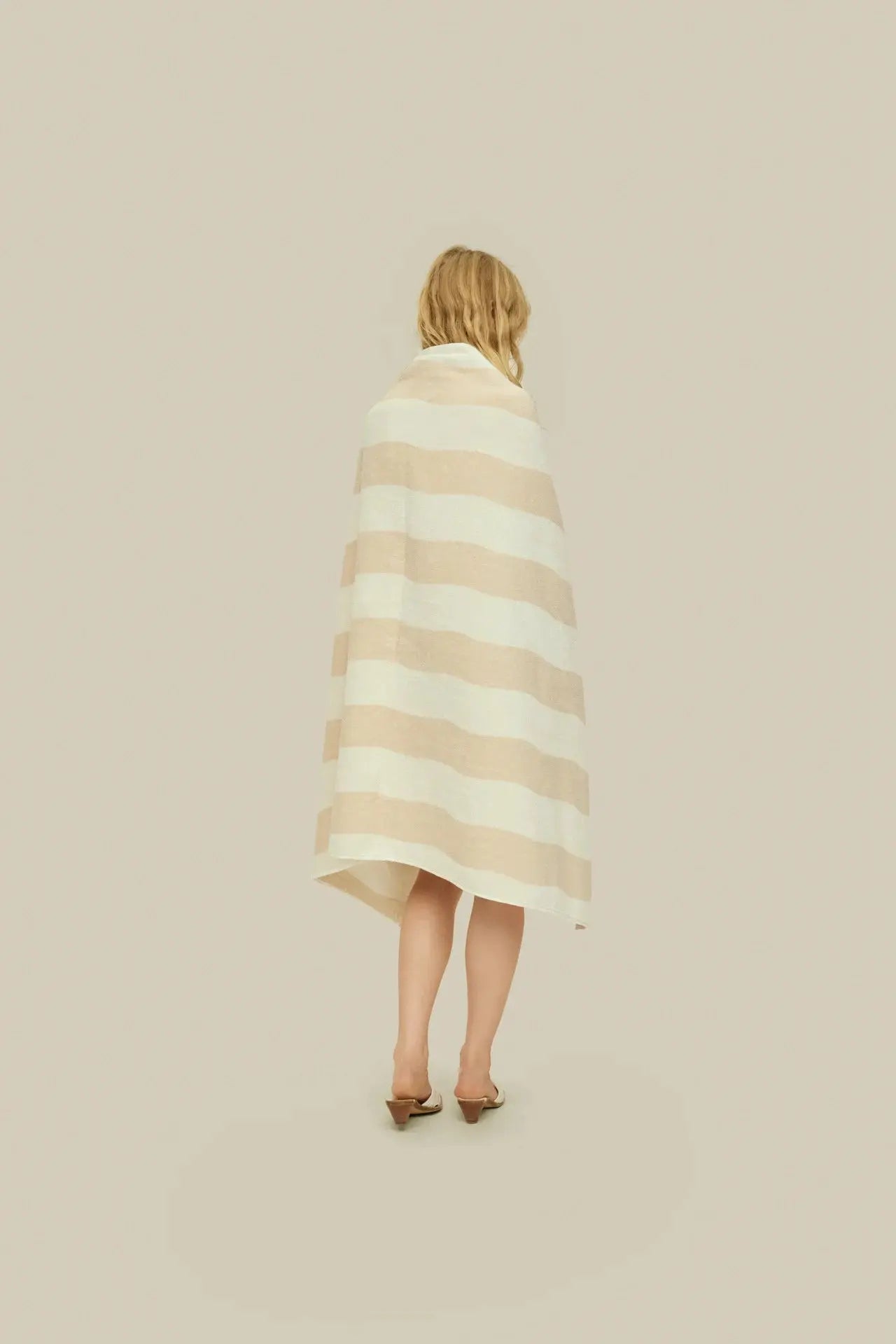 White Waver Towel OAS