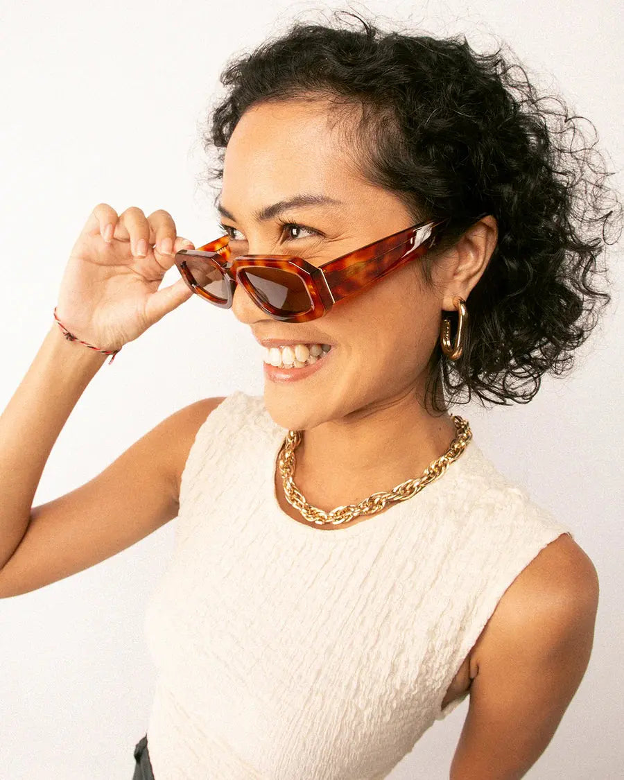 Yakimoto Sunglasses Tortiseshell Oscar and Frank