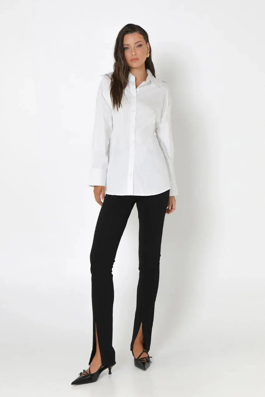 Zander Open Back Shirt Madison