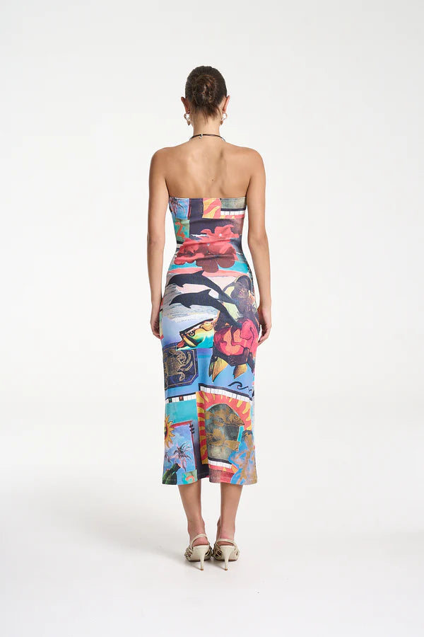 Strapless Midi - Loco Summi Summi