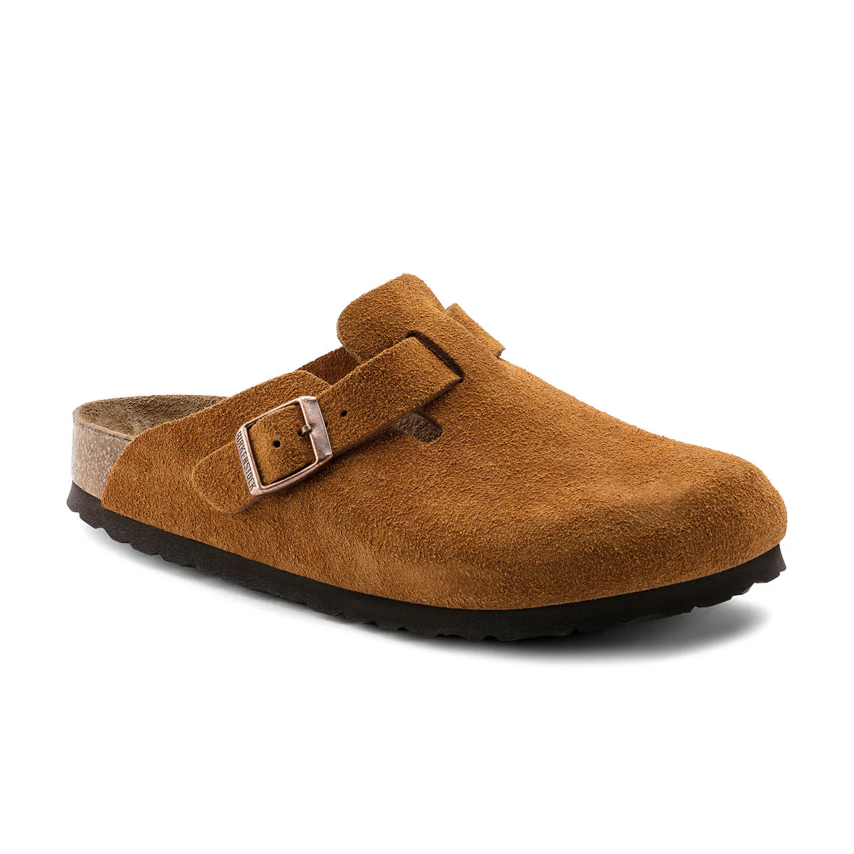 Boston - SFM Mink Suede Leather Birkenstock