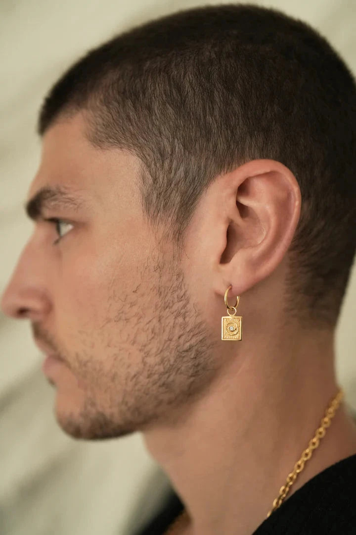 Evil Eye Earrings - 18K Gold Vermeil Nusands