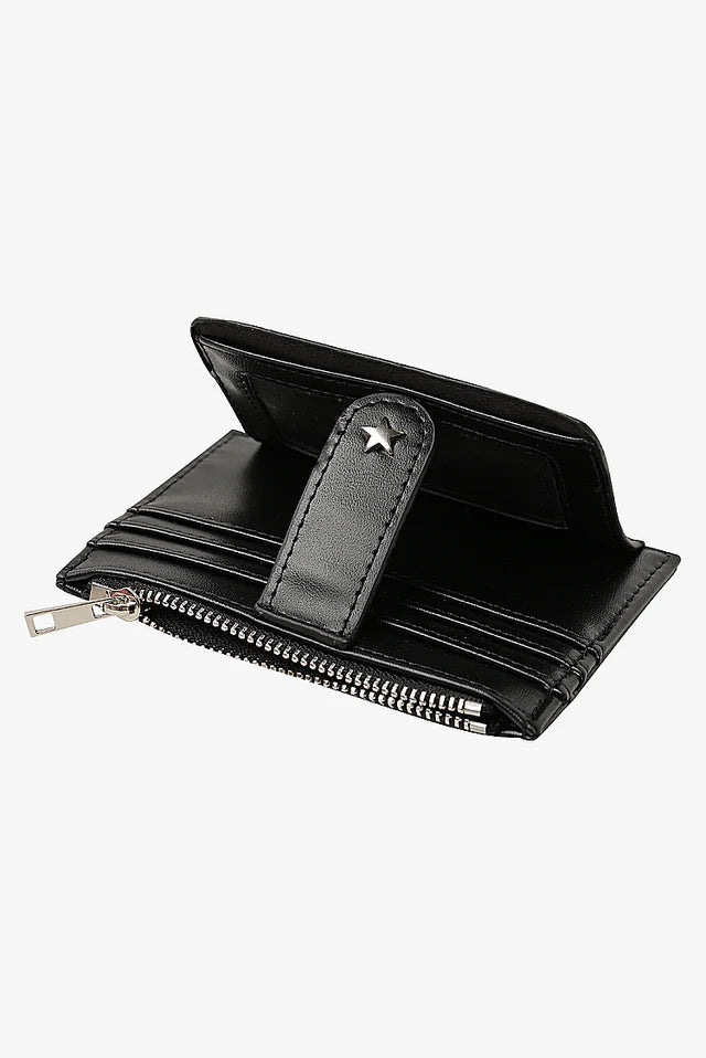 Daisy Card Wallet - Black Georgia Mae