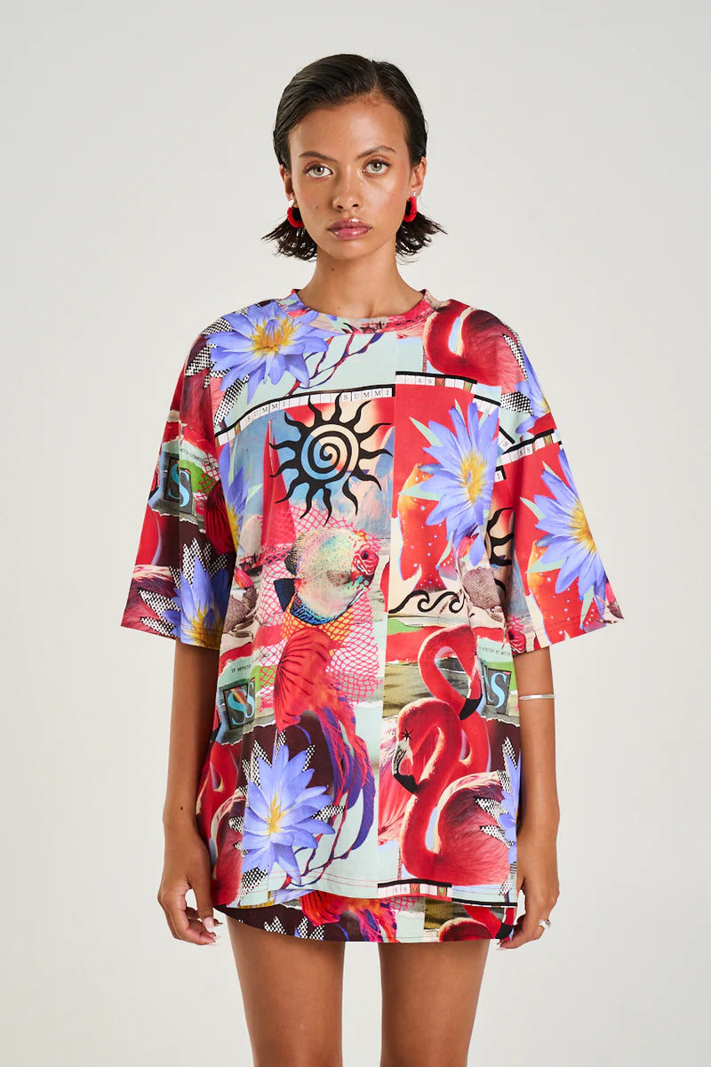 Oversized Tee - Dazed Summi Summi