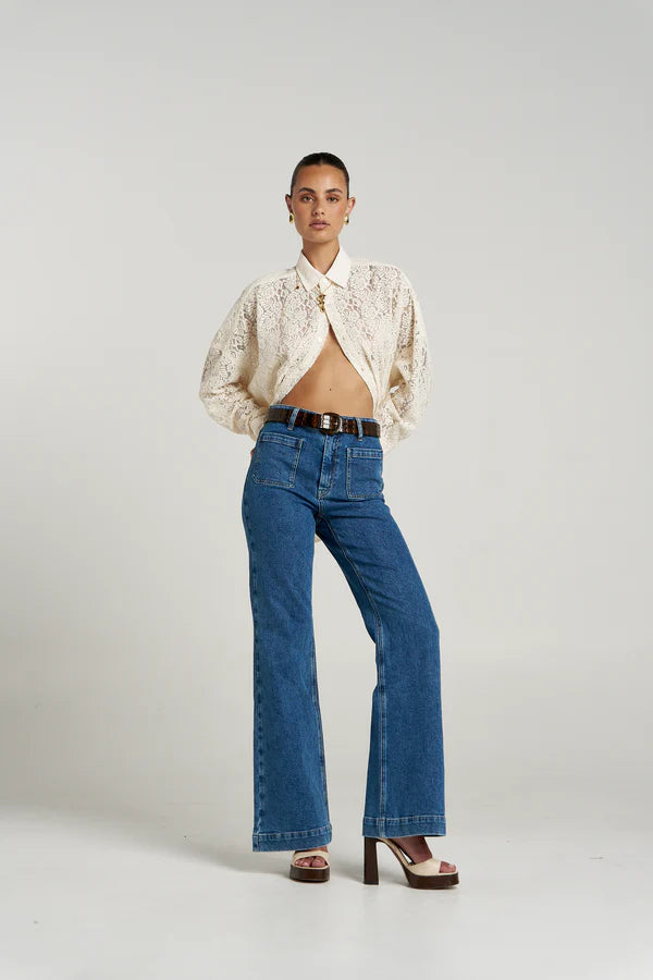 Fleur LS Shirt - Ecru Summi Summi