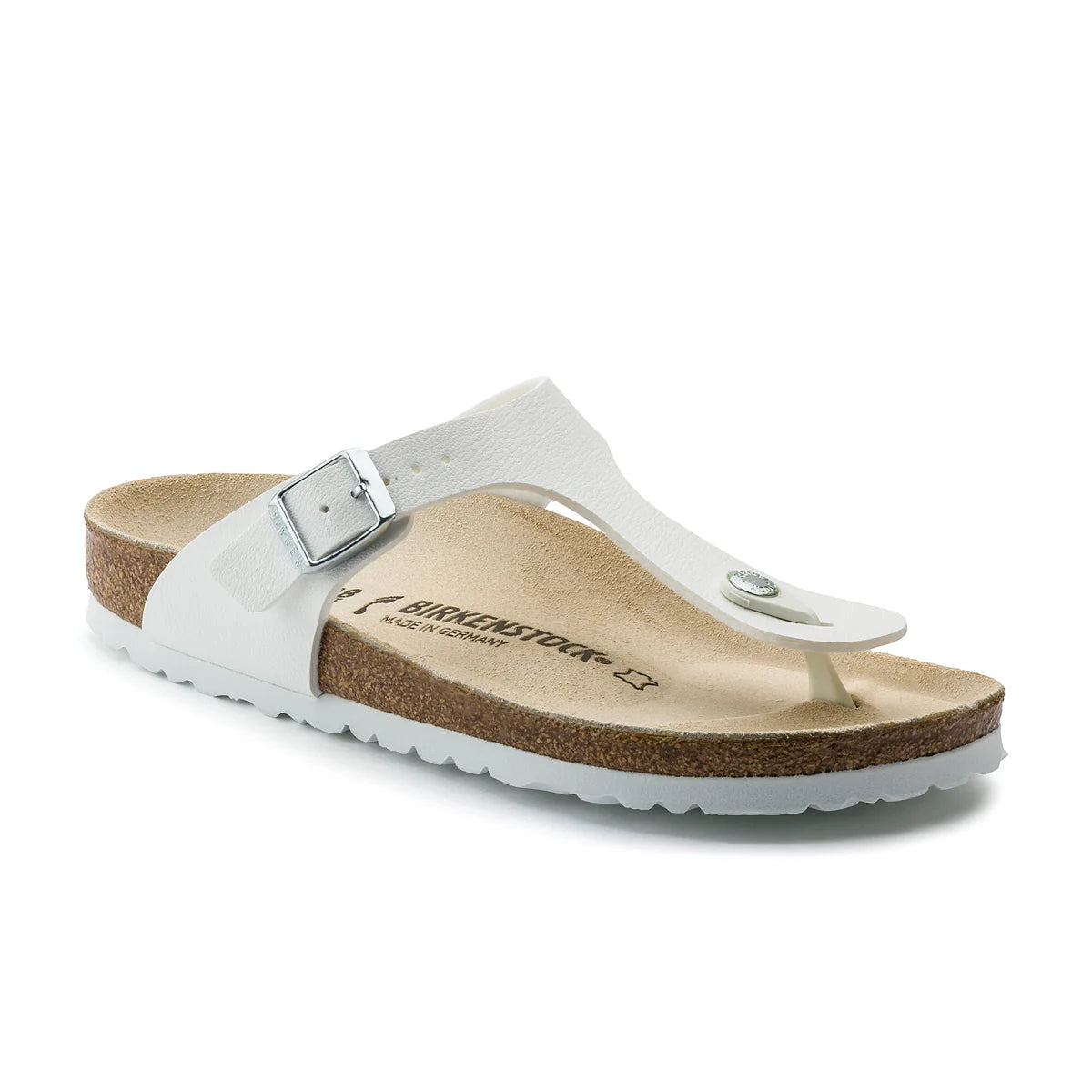 Gizeh - White Birko-Flor Regular Birkenstock