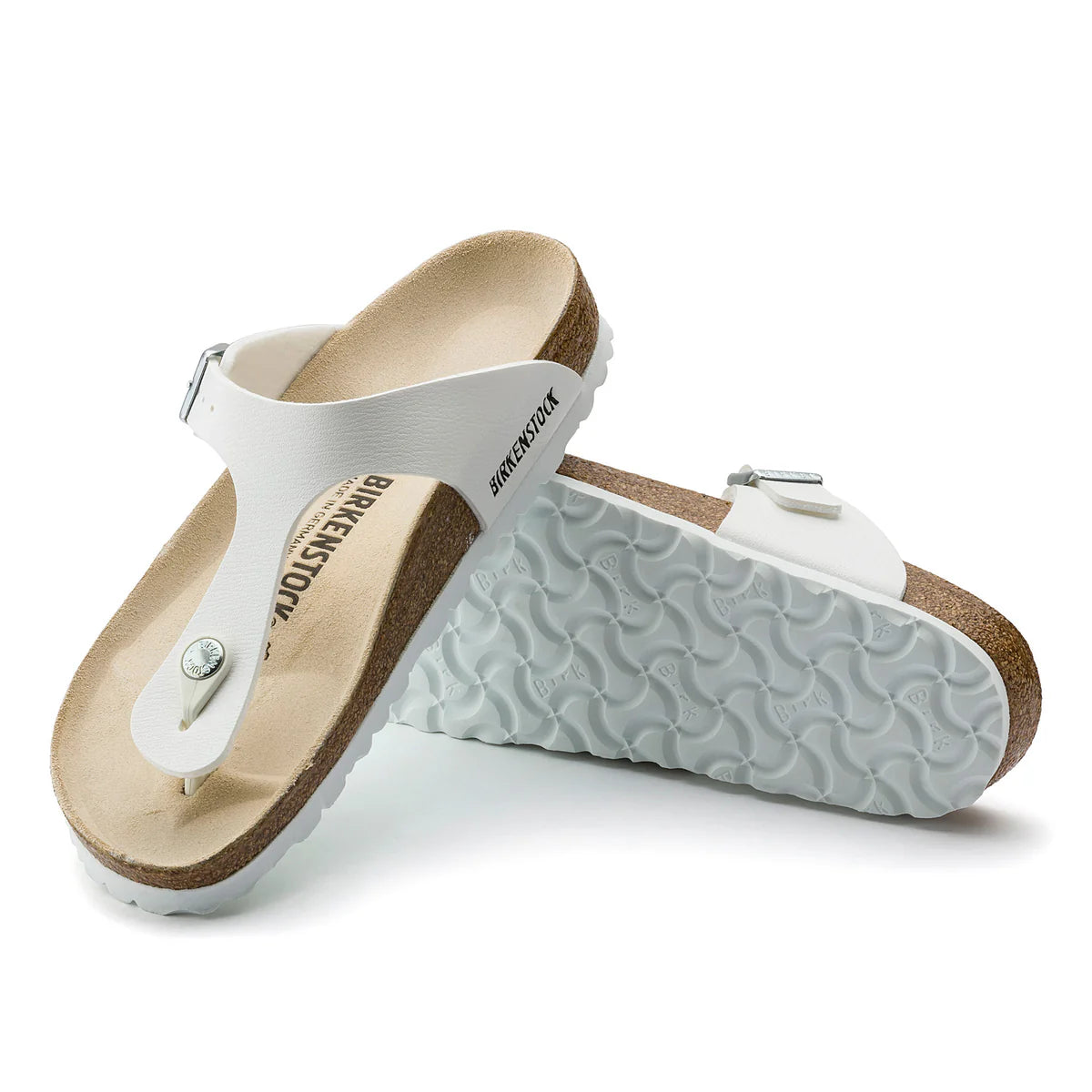 Gizeh - White Birko-Flor Regular Birkenstock