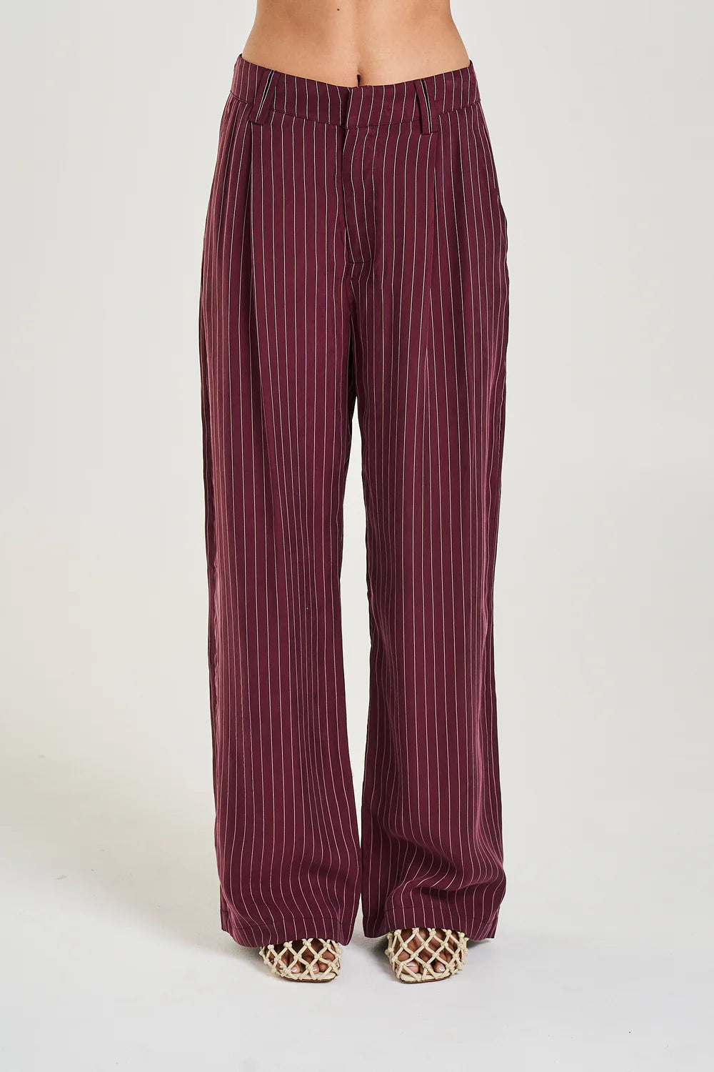 Boss Pant - Kina Pinstripe Summi Summi