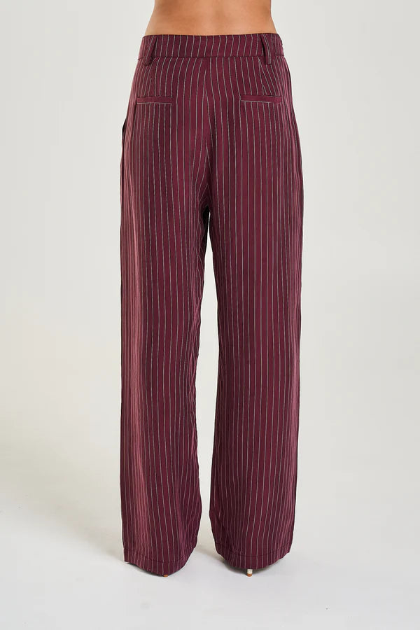 Boss Pant - Kina Pinstripe Summi Summi