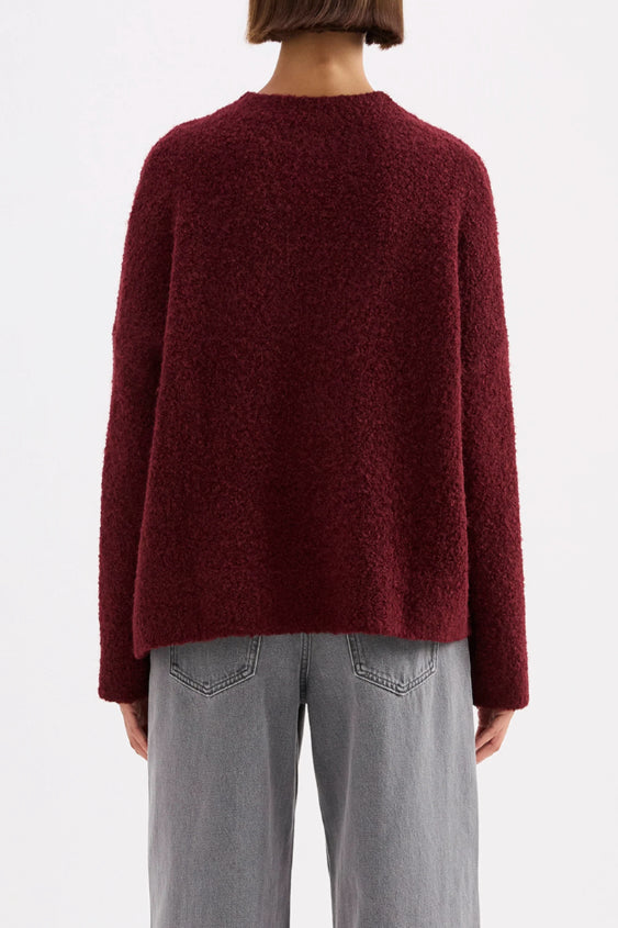 Elias Knit - Oxblood Nude Lucy