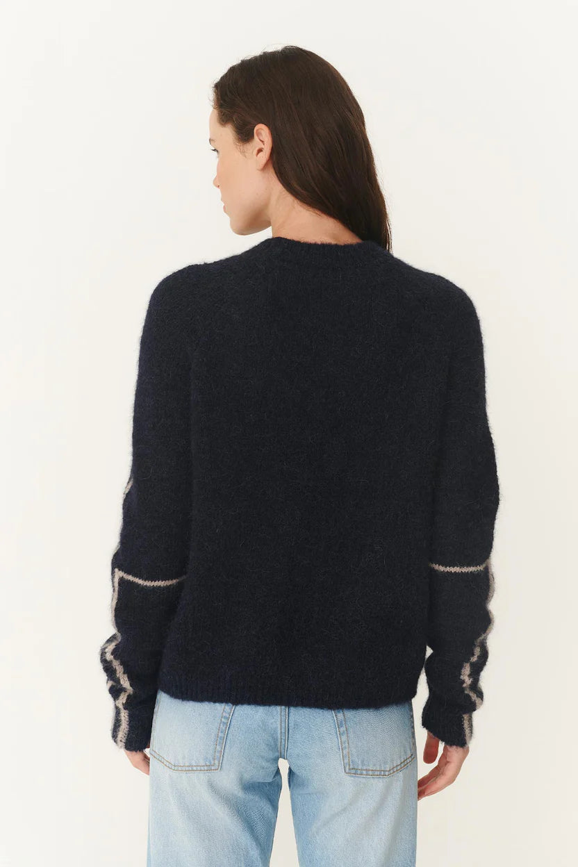 Lara Knit Jumper - Midnight Rowie