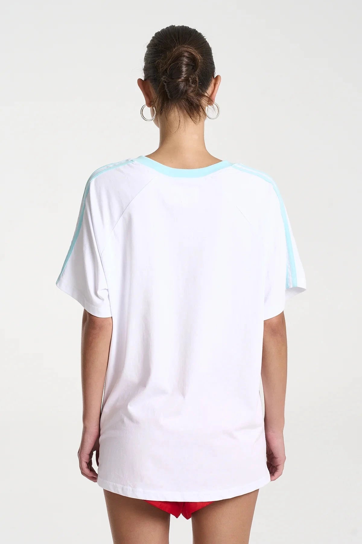 Summi Tee - White/Aqua Summi Summi