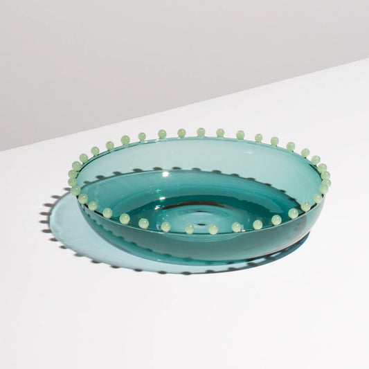 Pearl Platter - Teal and Jade Fazeek