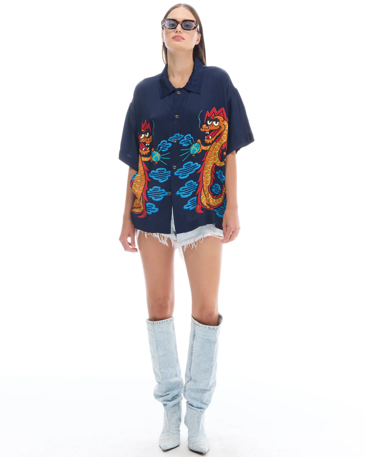 Lucky Dragon Oversized Shirt The Tales