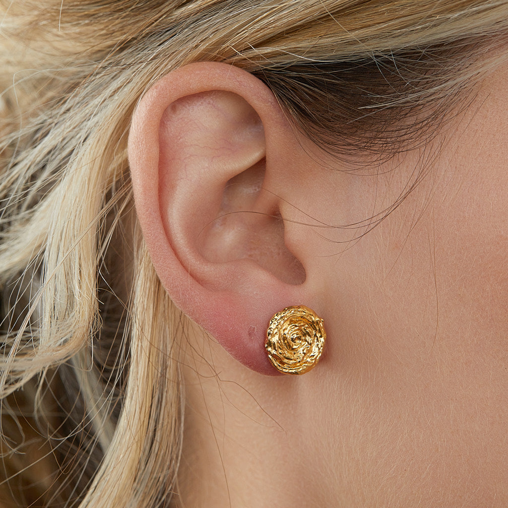Spirallo Studs - Gold Carly Paiker