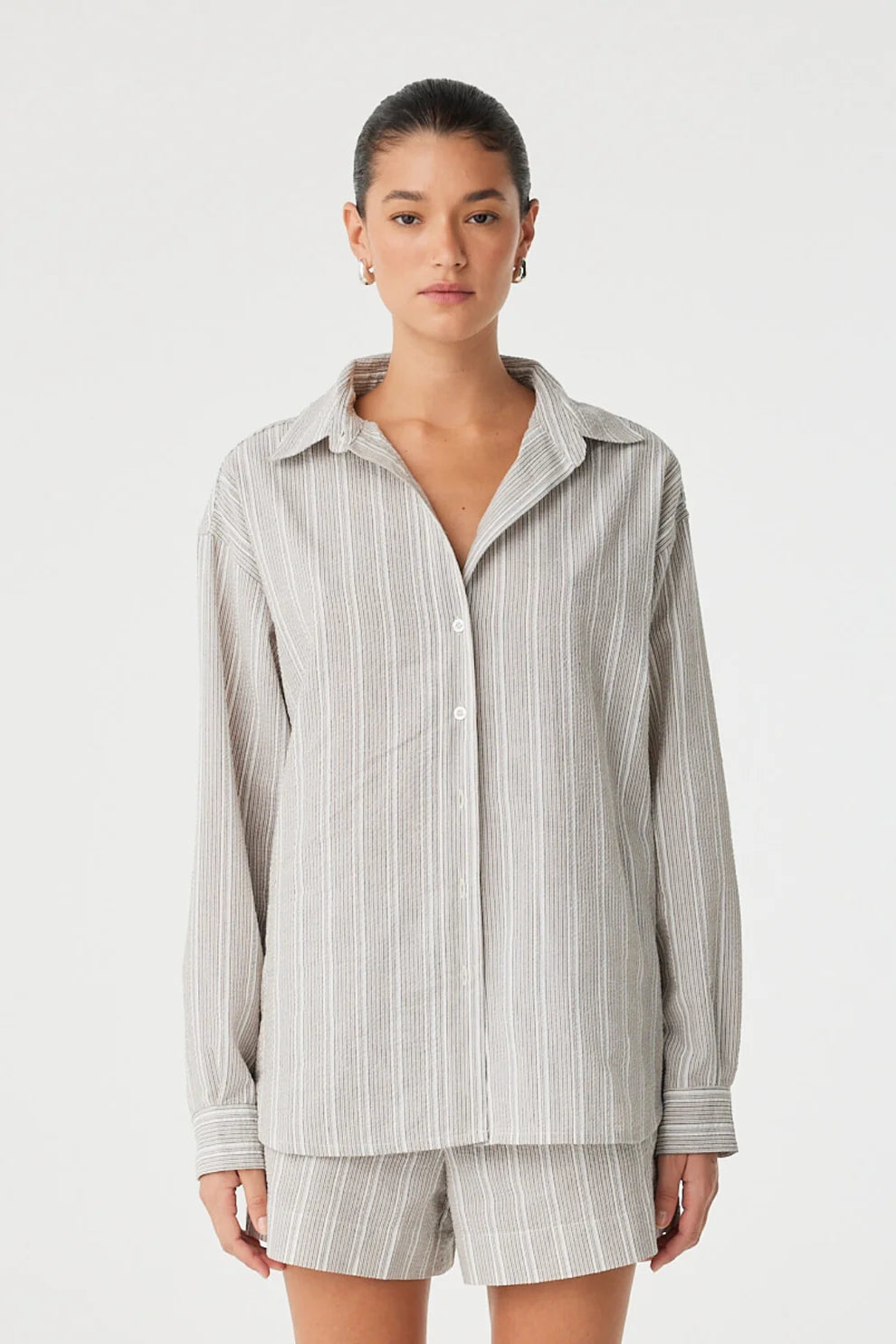 Ines Shirt - Clay Stripe Arcaa