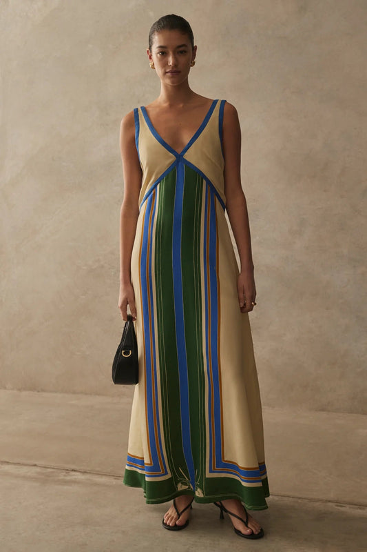 Naomi Dress - Amara Print Sancia