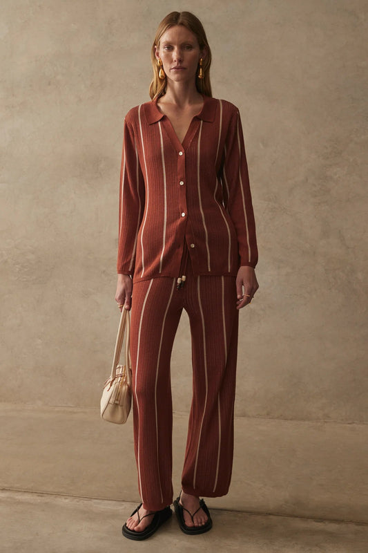 Briar Knit Shirt - Tuscan Sancia