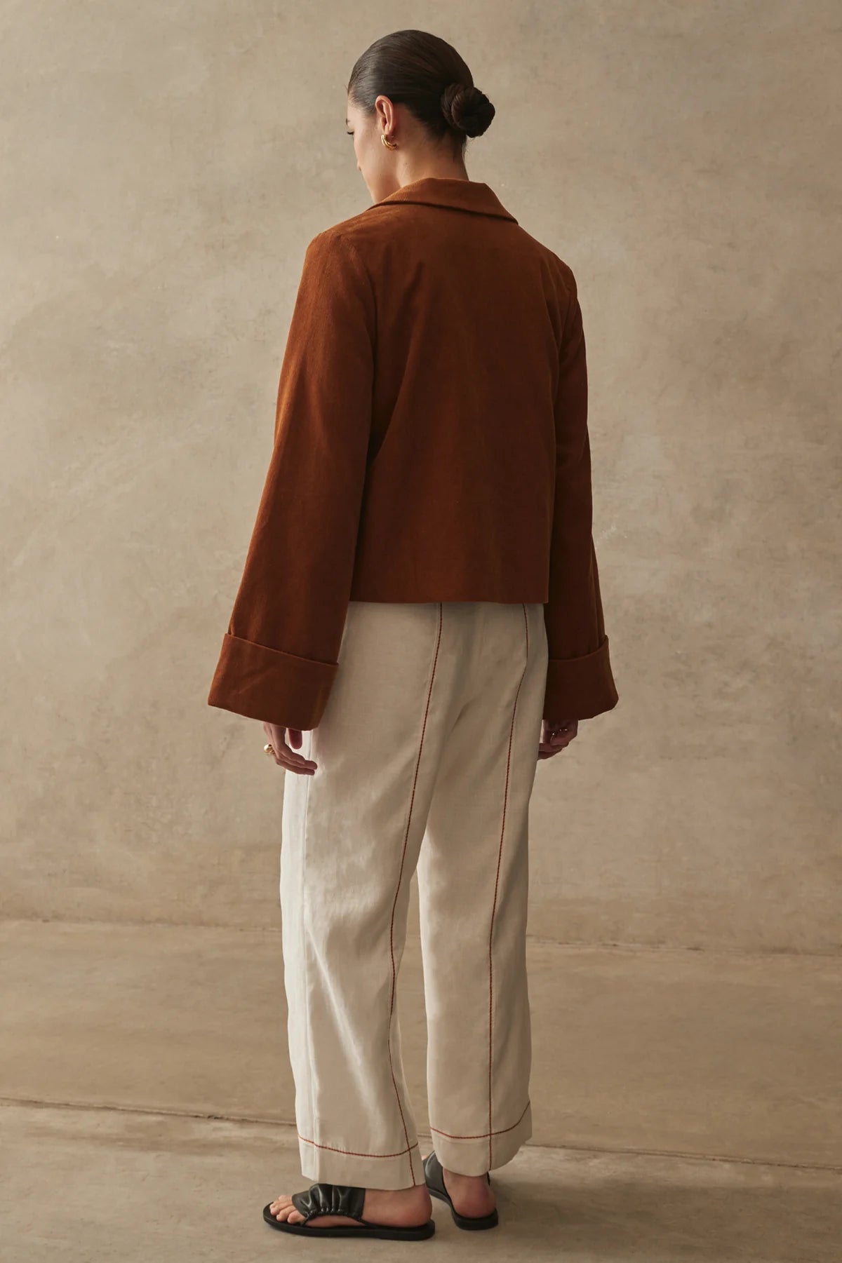 Lennon Jacket - Brandy Cord Sancia