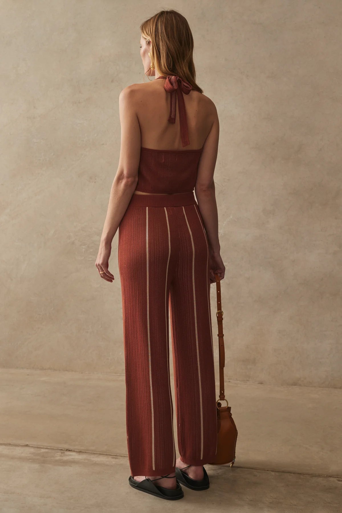 Camden Knit Pants - Tuscan Sancia