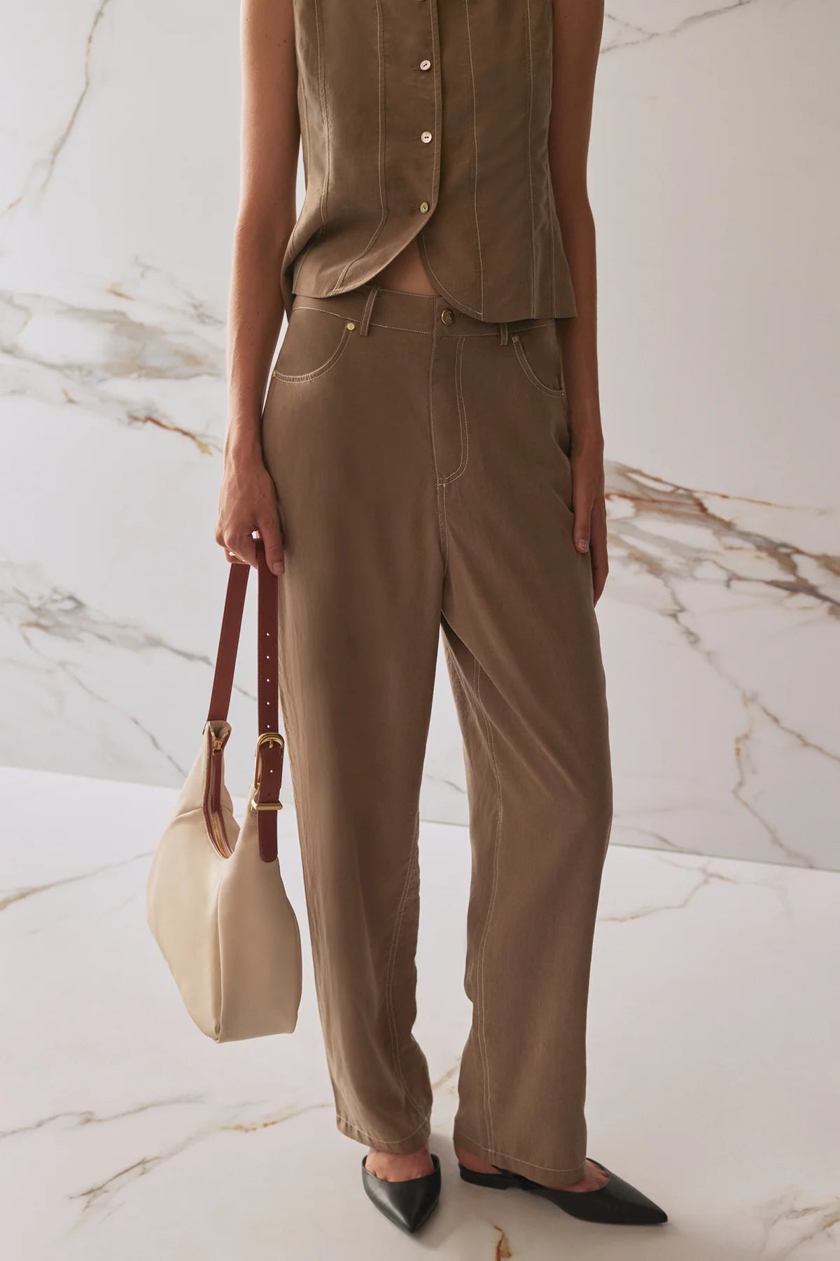 Brixlynn Pants - Laurel Oak Sancia