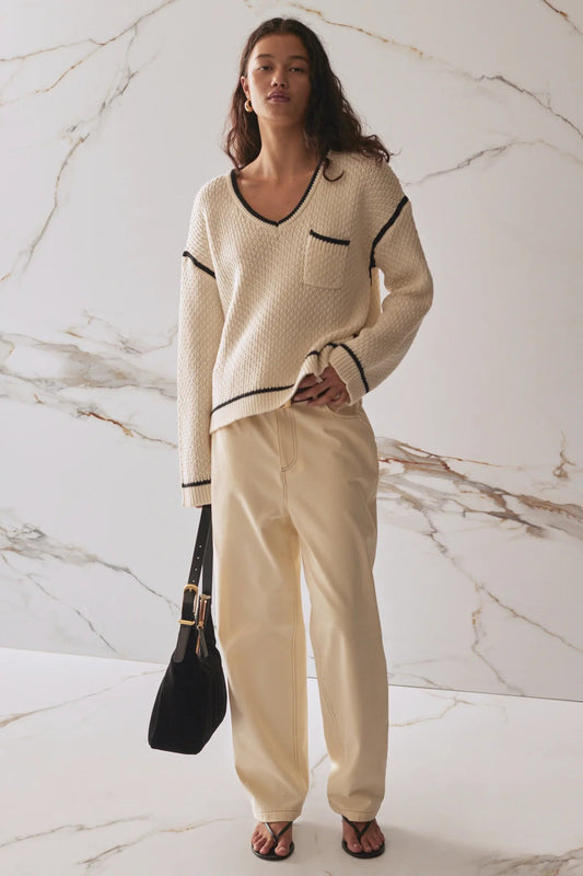 Inka Knit Sweater - Frost Sancia