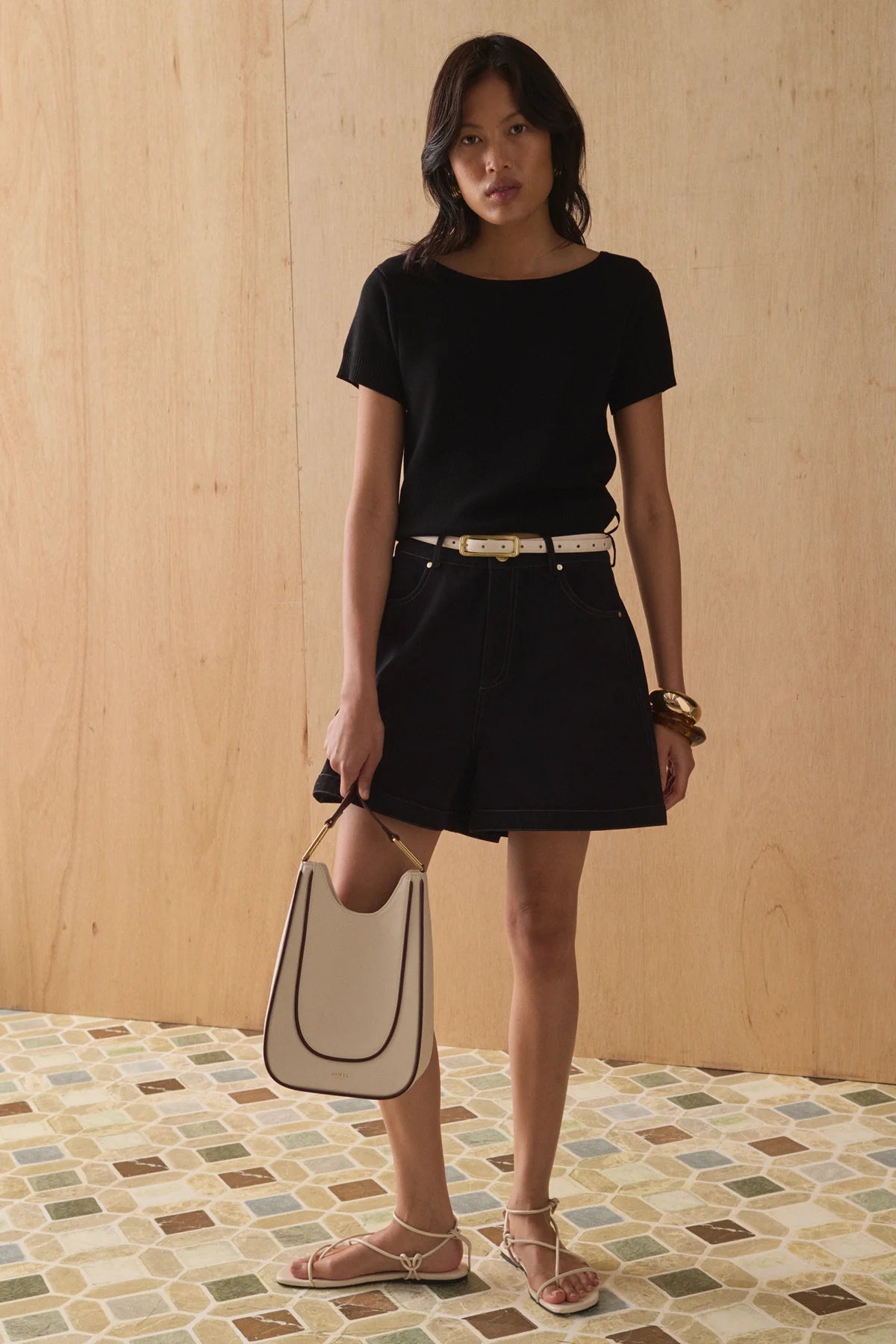 Quinn Shorts - Noir Sancia