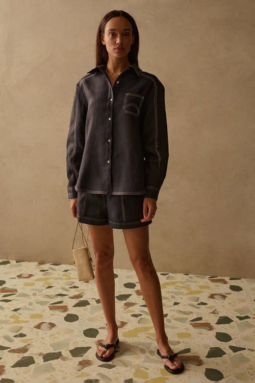 Landon Shirt - Caribbean Sancia