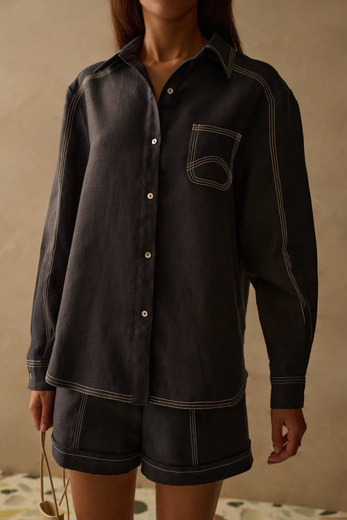 Landon Shirt - Caribbean Sancia
