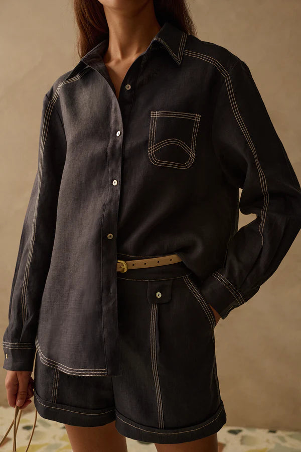 Landon Shirt - Caribbean Sancia