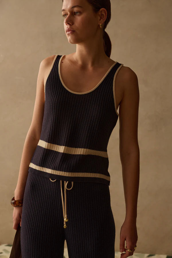 Cali Knit Top - Caribbean Sancia