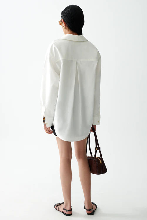 Georgie Shirt - Ivory Sancia