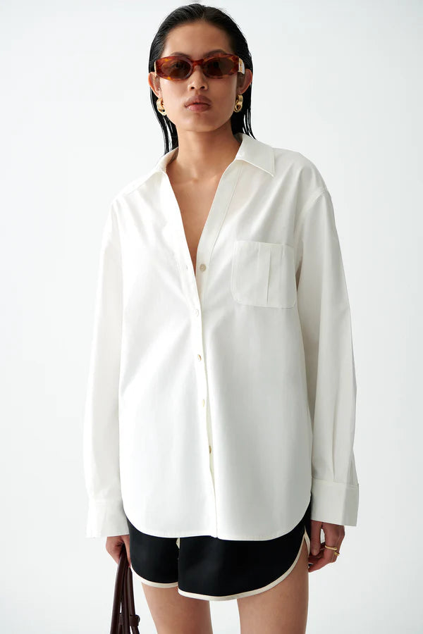 Georgie Shirt - Ivory Sancia
